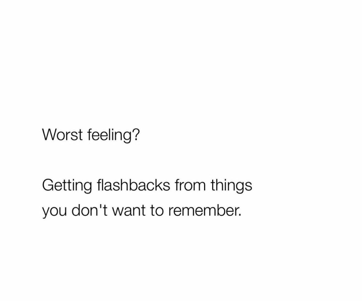 Worst feeling ??!