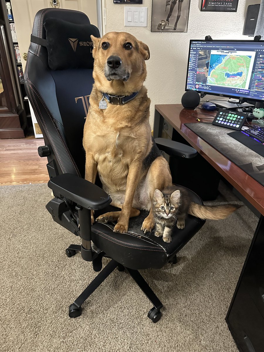 ZeroPointProps's tweet image. I think I need to get another chair…