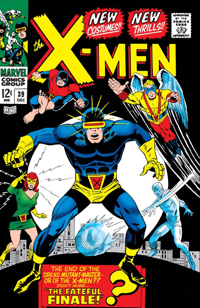 AustinGorton's tweet photo. We've celebrated #60YearsOfX, but with 5 days left in the month, let's finish out #XMen60 by ranking the 6 decades of its existence! In 6th place is the 1960s, in which the power of Kirby & Adams can't overcome a middling series lacking an identity, heading torwards cancellation. https://t.co/HvXyEsxjD8