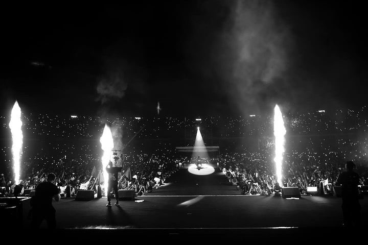 Accra Sports Stadium’s better with @STONEBWOY👑🤩 #BhimFestival23 #BhimConcert23