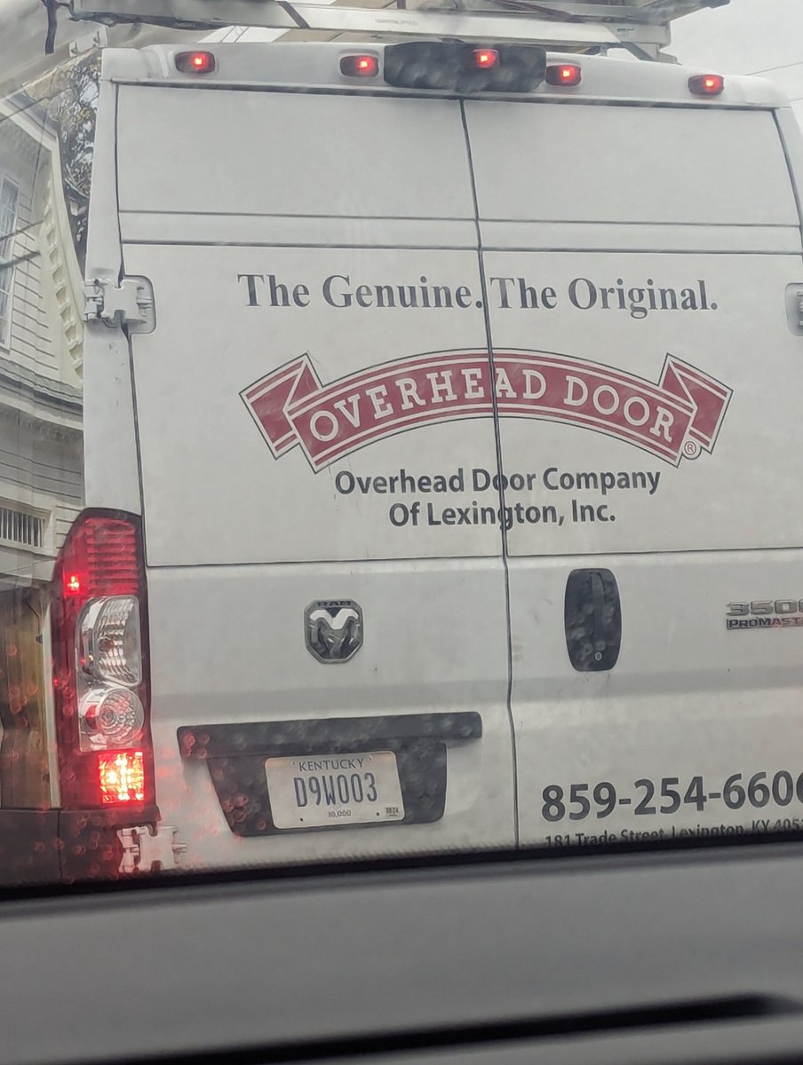 Manitoba RockN Rolla (@manitobarolla) on Twitter photo I pull up behind this in Richmond and, automatically hear <a href="/ryanlemond/">Ryan Lemond</a> singing 🎶overhead door🎶 over and over in my head. I sense a cover song in our future. <a href="/KySportsRadio/">Matt Jones</a> <a href="/ShannonTheDude/">Shannon The Dude</a> I pull up behind this in Richmond and, automatically hear <a href="/ryanlemond/">Ryan Lemond</a> singing 🎶overhead door🎶 over and over in my head. I sense a cover song in our future. <a href="/KySportsRadio/">Matt Jones</a> <a href="/ShannonTheDude/">Shannon The Dude</a>