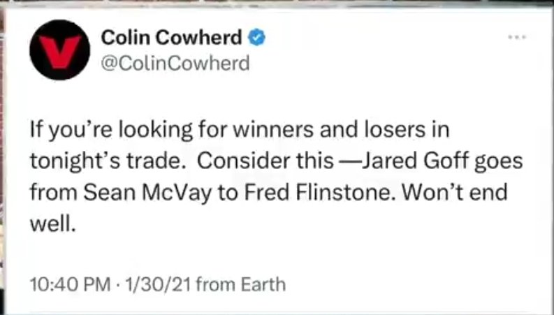 LionMane989's tweet image. @ColinCowherd shit is crazy how we see things from the first opinions. @PatMcAfeeShow 🤷🏾‍♂️ #OnePride #DrivenByDetroit #ItsALock #DetroitLions #DetroitvsEverybody #KingsOfTheNorth #ColinCowherd #PatMcAfee