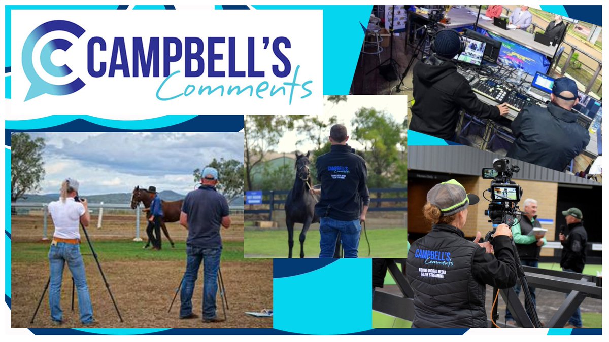 Yearling Video's and Sales Promotion's
Campbells Comments has almost 20,000 followers on Facebook plus YouTube, Instagram, X and Tic Toc accounts.
If you want your yearling to be seen contact the team and discuss what we can do for you.
email; admin@campbellscomments.com