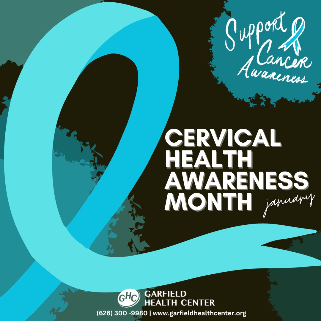 January is #cervicalcancerawareness helps us remind ourselves to get regular #gynecological visits, #screeningtests and preventive #vaccines to catch cervical cancer early, or even stop it before it starts. Getting #vaccination and screening is important!💙🤍 #healthcare #ghc