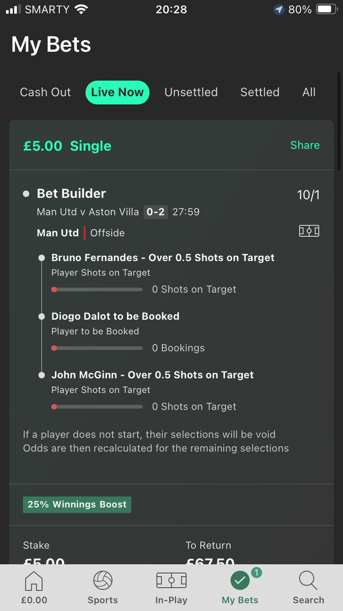 Keegoswfc's tweet photo. @bet365 pretty sure McGinn has scored 🙄 #mufc #villa https://t.co/H7f0pCKAhj