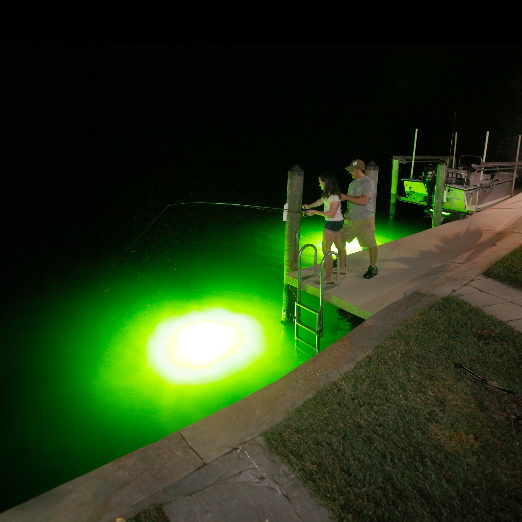Underwater Fish Light on X: Dipping into the magic beneath your dock's  underwater glow, making memories that shimmer as bright as the fish below!  Head over to  and check out our