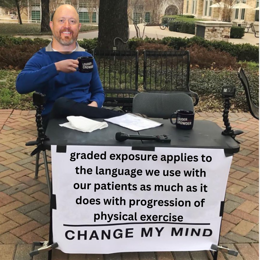 The words we use with patients matter and influence  #outcome.
What we say to patients should change and be delivered to the right patient at the right time.
Certain words may elicit fear at one point, but may inform and create resilience at another.  #changemymind #mcareforum