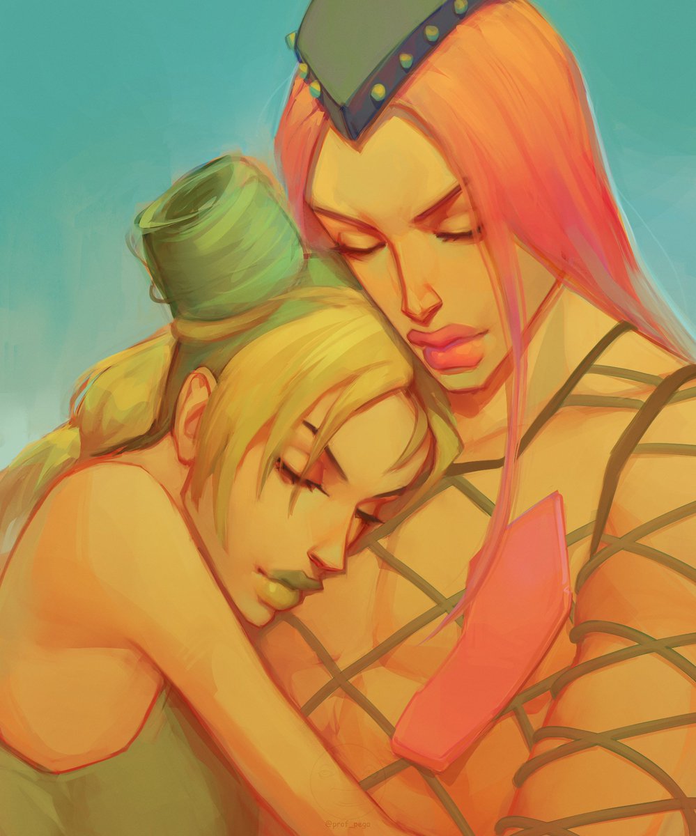 😴 #JJBA #jjbafanart #narcisoanasui #JolyneCujoh #jolysui