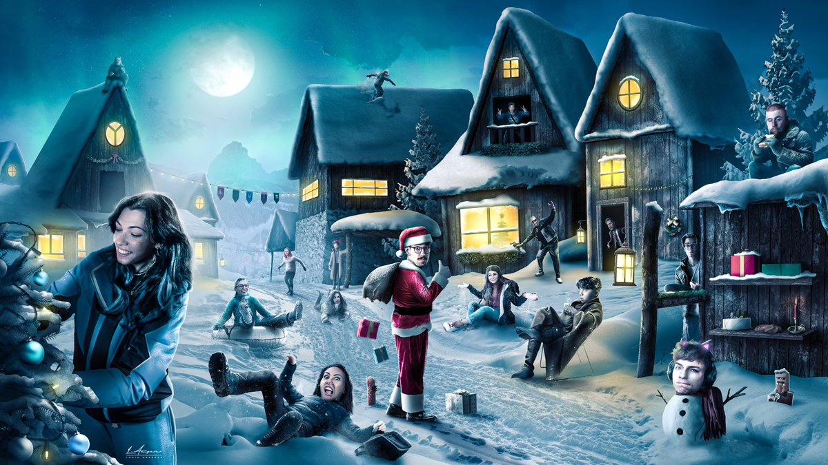 DANKE,

an alle #Creator, die mir dieses Jahr Ihr Vertrauen geschenkt haben. Als Zeichen meiner Dankbarkeit habe ich die letzten Tage damit verbracht, mein bisher größtes Design Projekt umzusetzen - ein selbst gebautes Weihnachtsdorf, in welches Ihr alle einziehen durftet 🩶