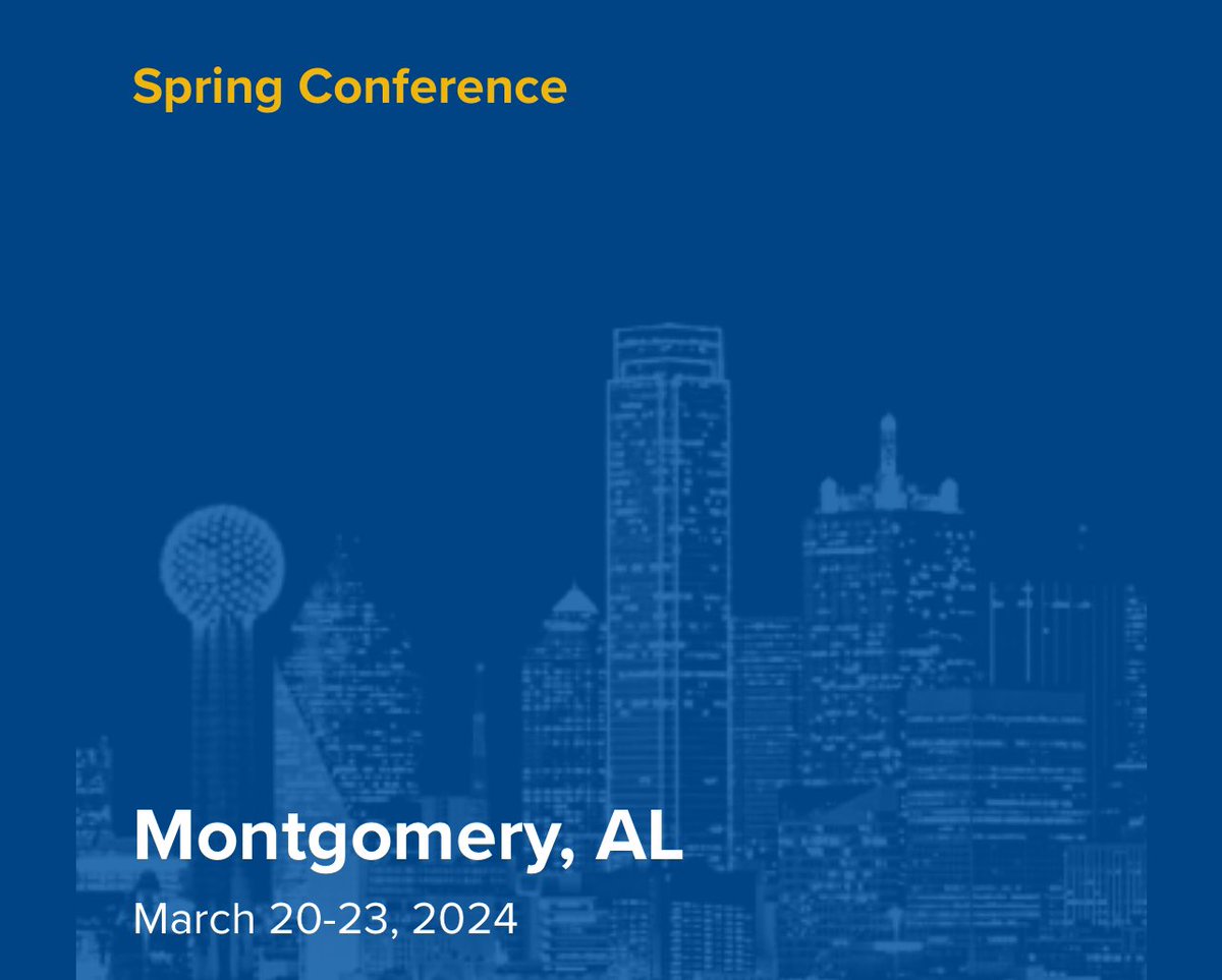 CaleaMexico's tweet photo. El registro a la #CALEAConference de primavera en #Montgomery, Alabama está abierto, se llevará a cabo del miércoles 20 al sábado 23 de marzo de 2024.Los invitamos a aprovechar las tarifas reducidas por registro oportuno en el siguiente enlace: https://t.co/irxlgWFD1c @CALEA_org https://t.co/3zNHJKVg29