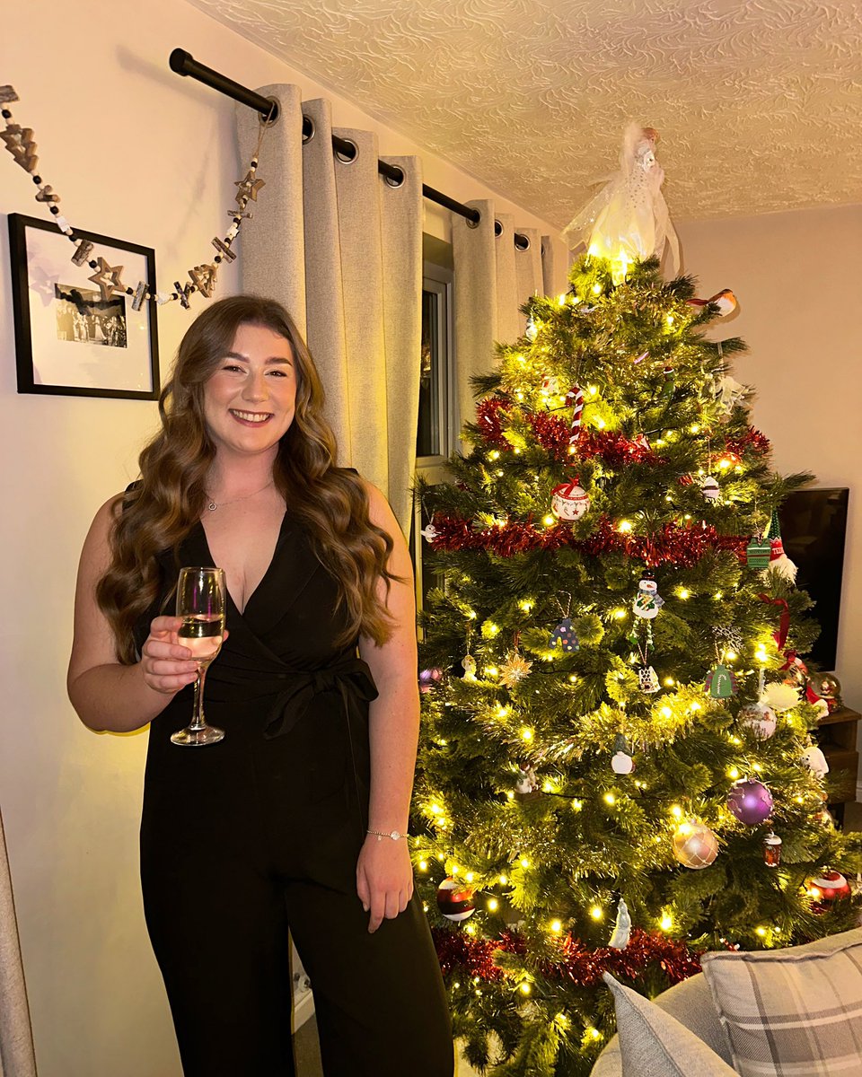 Celebrating a magical Christmas and completing my first term as Head of Department 🥂