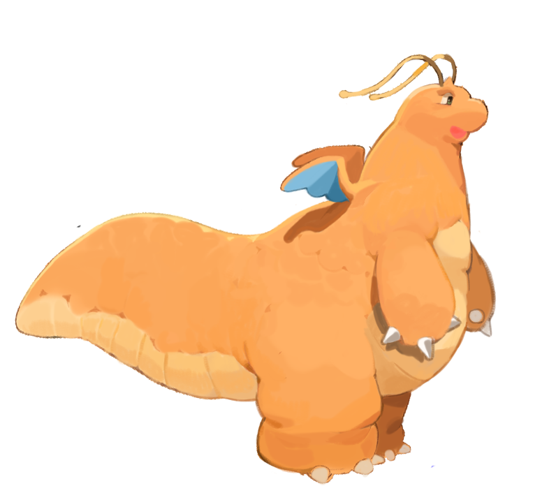 「Dragonite 」|momopatchiのイラスト