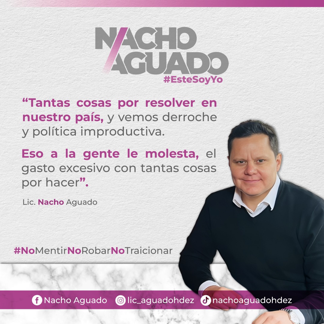 lic_aguadohdez's tweet photo. Quien derrocha, busca negocio; no servir.

#4T
#NoMentirNoRobarNoTraicionar
#EsteSoyYo
#NachoAguado
Vamos por el MEJOR #CaminoDeDurango https://t.co/LtGn2whxi4