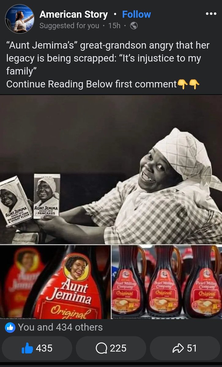 ZeekArkham's tweet photo. Well…

You allowed White Liberals to tell you what you should be offended by and then barely lifted a finger when *they* decided the image of a Black woman on a box of pancakes was offensive.

No box of pancakes or statue has ever impacted my life so greatly that it hindered me from achieving my own levels of greatness, but apparently, according to White Liberals, these are great obstacles in my life as a Black man.

Maybe if more of us told them to shut up, they’d get the point.