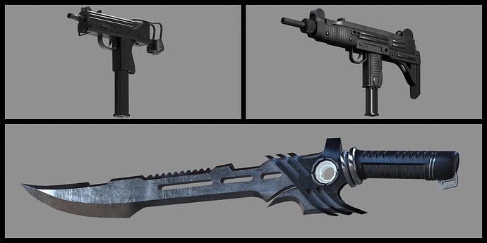 Weapon models for Blackout: Revival
#roblox #robloxdev #robloxdevs