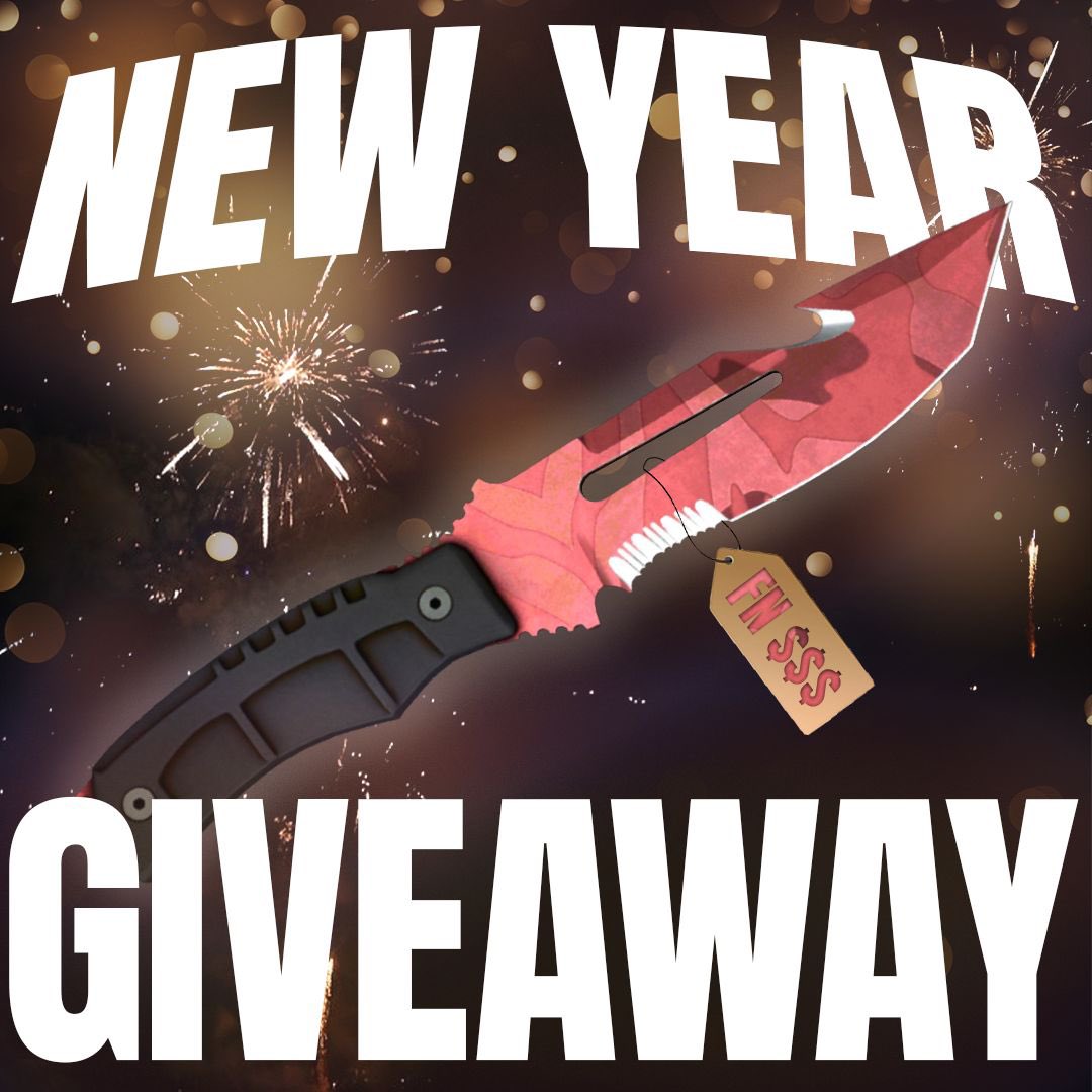 NY GIVEAWAY TIME!  🎆🎉
Survival Knife slaughter!  

Rules: Follow  
<a href="/jexasquad/">jexasquad</a> &amp; <a href="/coldzera/">coldzera</a>
  
Like Post Retweet 
Tag 2 friends  

Winner will be announced 5th January! GL &amp; HF!