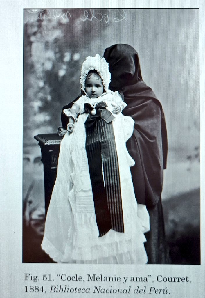 Marcelvelazq's tweet photo. El dibujo de Rugendas (1843) y la fotografía de Courret (1884) expresan la continuidad de los procedimientos de invisibilización en la representación social en el Perú. Esa presencia fantasmagórica o velada de la servidumbre constituirá uno de los ejes de mi próximo libro. https://t.co/njPm4NMLF6
