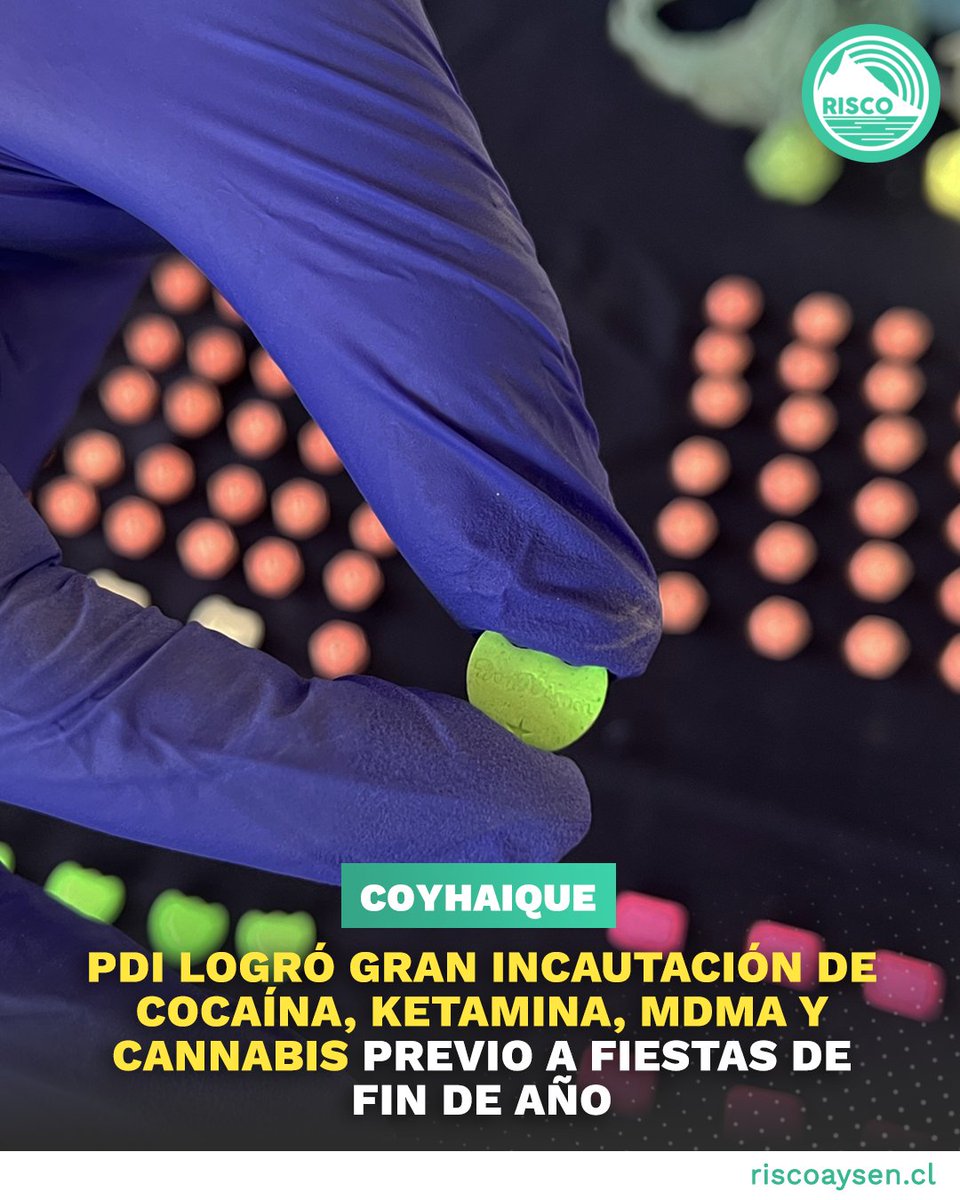 🚨Las sustancias provenían de la zona central, con destino a Coyhaique y Puerto Aysén. Con esta incautación, se logró la desarticulación de una estructura criminal completa.

Los detalles aquí ➡️ bit.ly/3tDA3Ov #Coyhaique #Aysen