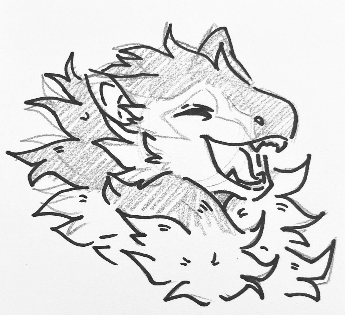 SkittyKittyCat's tweet photo. Sketch dump of some newer adopted kids: Starburst (#Spinxyn), Meriwether (#Mantashark), and Torrent (#Grem2)!
Their encompassing trait… Floofy…
Also yes Meriwether’s horns are bird feet. Yes I think it’s charmingly hilarious. Maybe that’s why Torrent’s laughing
#sketches https://t.co/gUbQAT3gQL