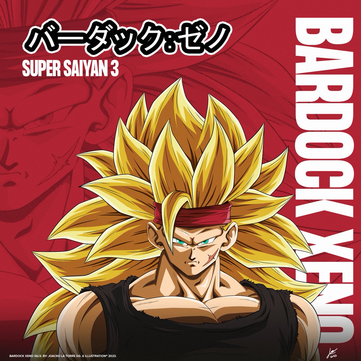 JoackoLaTorre's tweet photo. Les dejo este cover de #BardockXenoSsj3 de la saga #sdbh #ultragodmission #SuperDragonballheroes #バーダックゼノ Espero les guste. Si es asi dale 👍🏻🔁 https://t.co/5wPjjClioi
