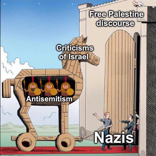 marionumber4's tweet image. We should always be wary of Nazis pretending to care about Palestine in order to inject actual antisemitism into the discourse