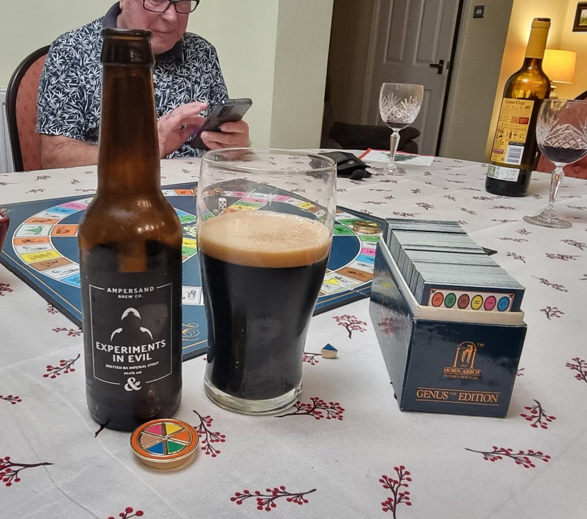 Sean O'Reilly (@uncruliar) on Twitter photo #12BeersOfXmas Day 7
<a href="/AmpersandBrewCo/">Ampersand Brew Co</a> Experiments in Evil Bretted BA - I've had this in my stash for a while now. Still tasting great and perfect to toast a Trivial Pursuit victory. #12BeersOfXmas Day 7
<a href="/AmpersandBrewCo/">Ampersand Brew Co</a> Experiments in Evil Bretted BA - I've had this in my stash for a while now. Still tasting great and perfect to toast a Trivial Pursuit victory.
