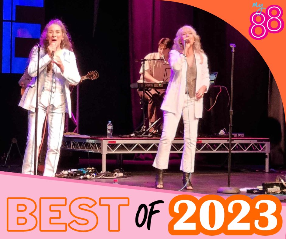 My88_FM's tweet photo. What were your favourite concerts of 2023?
Our own Wayne saw some amazing acts this year:
#MelissaEtheridge in her one woman Broadway show
#RodStewart #CyndiLauper #JonStevens at Qudos Bank Arena
#GraceKnight #WendyMatthews at Panthers
1927 at Panthers
#SteveWilliams #WaWaNee https://t.co/fRQxOgylM8