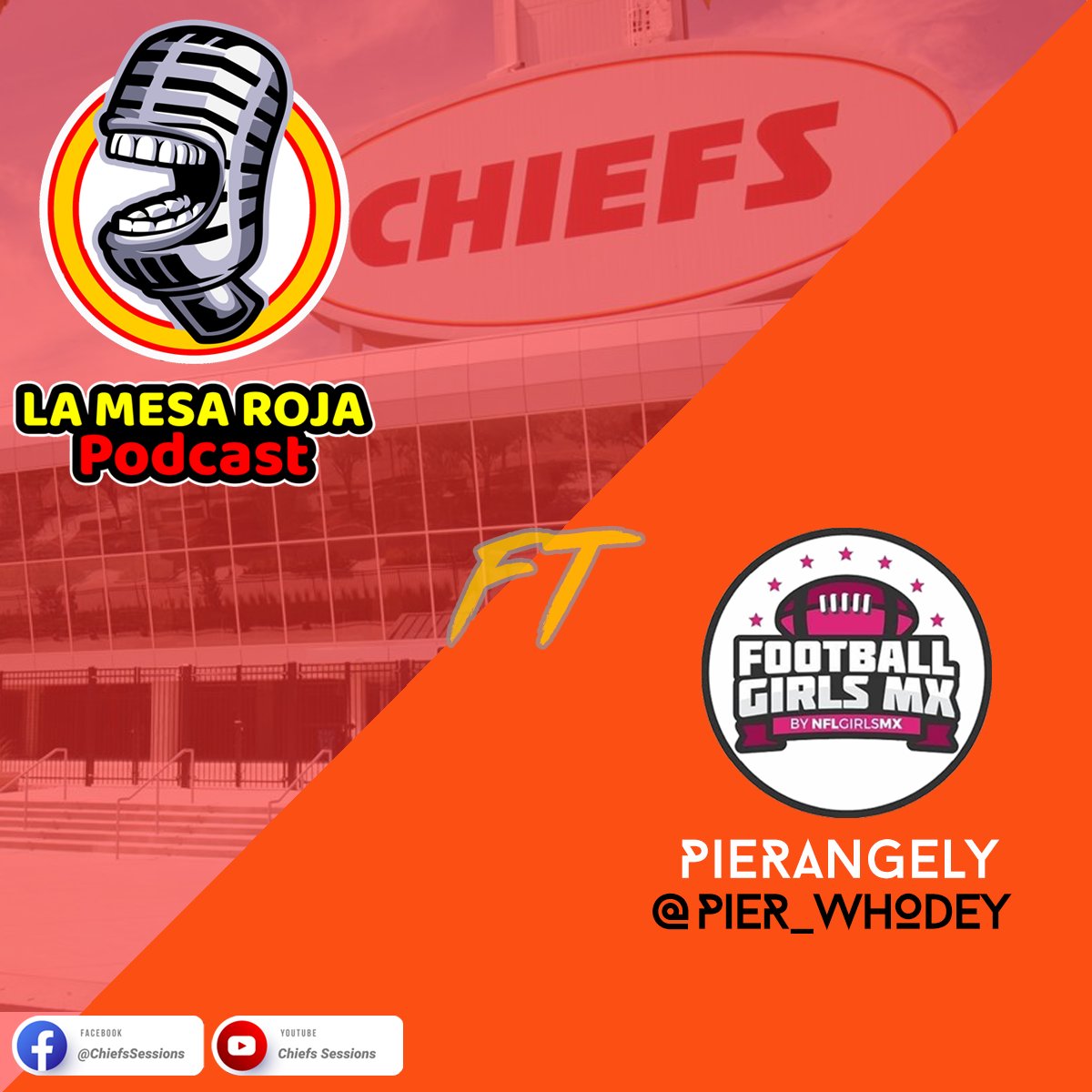 Dirty_Pinkett's tweet photo. #ChiefsKingdom los invitamos al episodio 76 de #LaMesaRoja Hoy nos acompaña nuestra amiga @pier_whodey de @nflgirlsmx para la previa del partido entre sus @Bengals vs nuestros @Chiefs @ChiefsMexico hoy 8 pm (CDMX) #NFL #NFLStream #NFLMX #WhoDey @Marizzett https://t.co/FeMfCjHykS