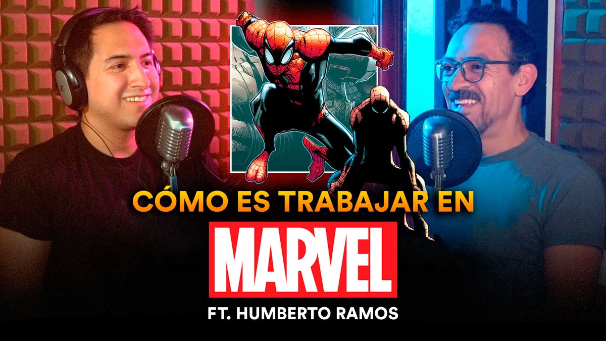 #ECPPodcast Hoy entrevistamos a Humberto Ramos y nos dijo cómo es realmente trabajar en Marvel 🕸️👉youtu.be/-59klGQFdjA