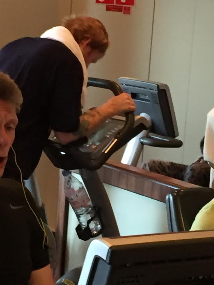 HerrEngel's tweet photo. @edsheeran Your yearly reminder that you stole my cross trainer on the Queen Mary 2 in 2016. GIVE IT BACK! https://t.co/BTe0hbqSTZ