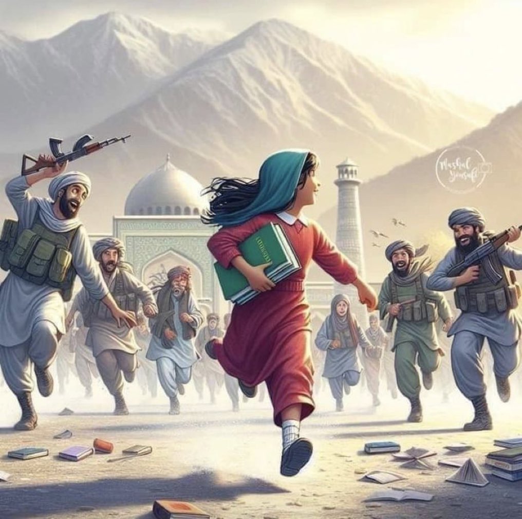 Photo of the day: 

Girls education ban in Afghanistan