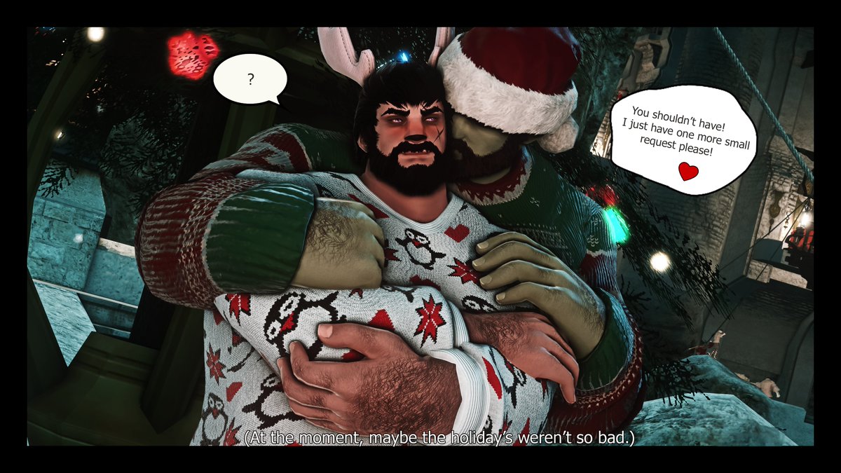 FFxiv_Bear's tweet photo. Asking too much to a holiday hater https://t.co/CiZ6yDBWaa