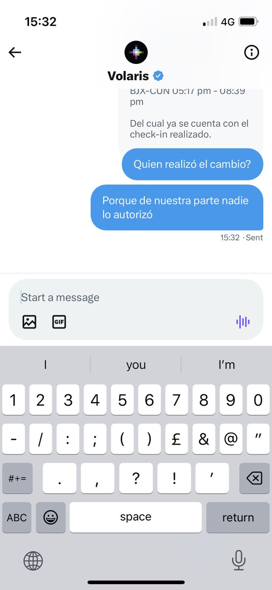 lfreyrea's tweet photo. @viajaVolaris @flyvolaris @kikebeltranena Y ahora resulta que hacen cambios en nuestro vuelo sin autorización? https://t.co/Wi6ia0IxxM