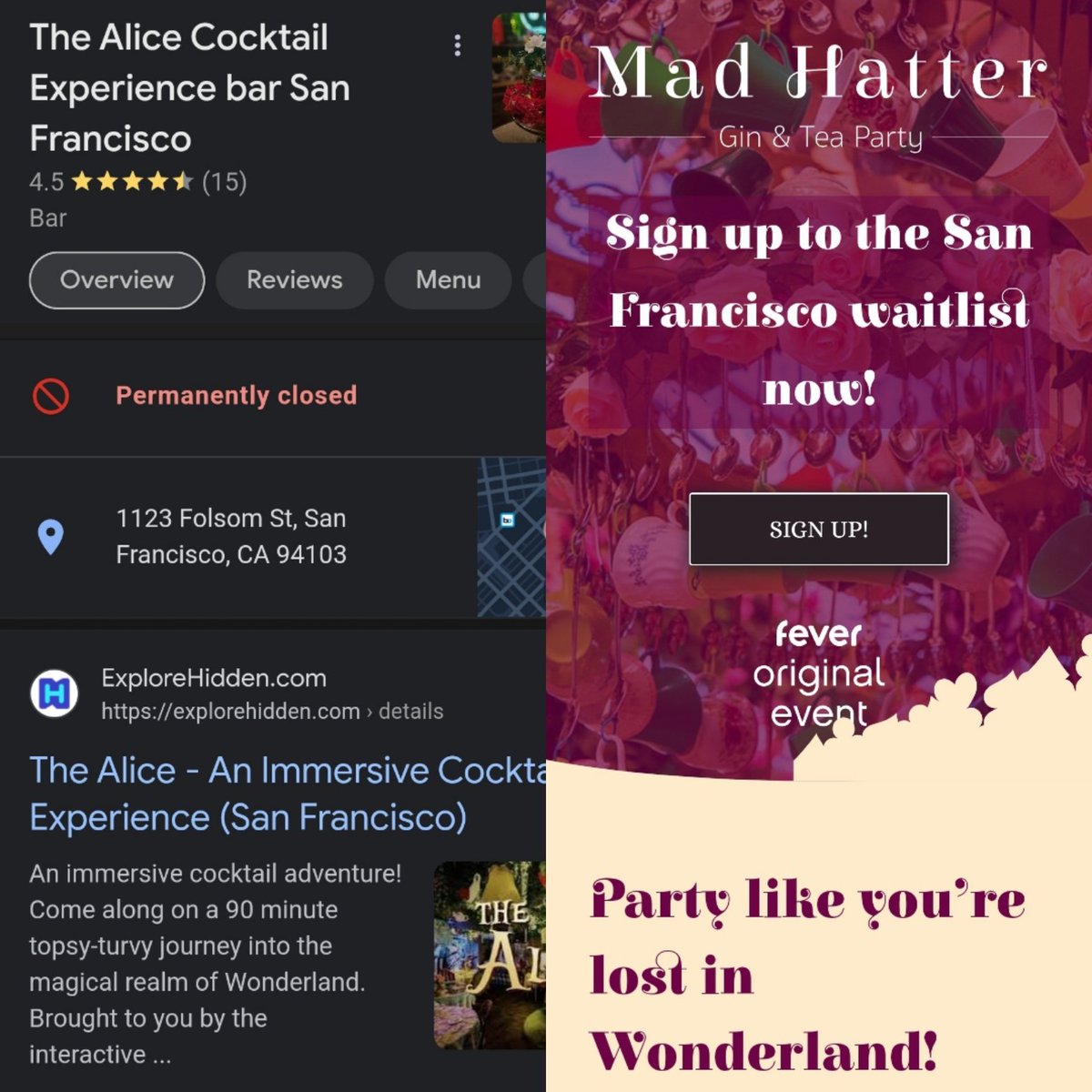 TraderGirlQ's tweet photo. ALICE IN WONDERLAND IS ALL OVER SAN FRANCISCO

PARKS,
STREET NAMES,
PAINTINGS, 
RESTAURANTS,

IT DIRECTLY CORRELATES  WITH THE YELLOW BRICK ROAD UNDER SAN FRANCISCO.

CHILDREN FINDING THEM SELVES DOWN THE RABBIT HOLE &amp; ON THE YELLOW BRICK ROAD UNDERGROUND SF 🧐 https://t.co/wnA6nIZBfi
