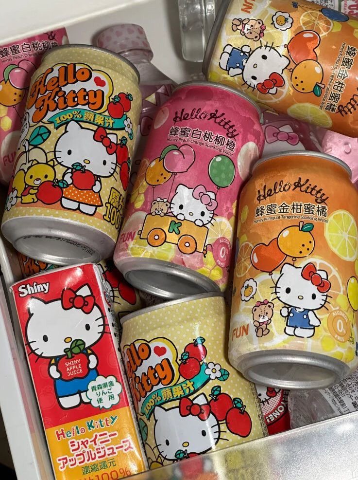 hello kitty drinks 💫