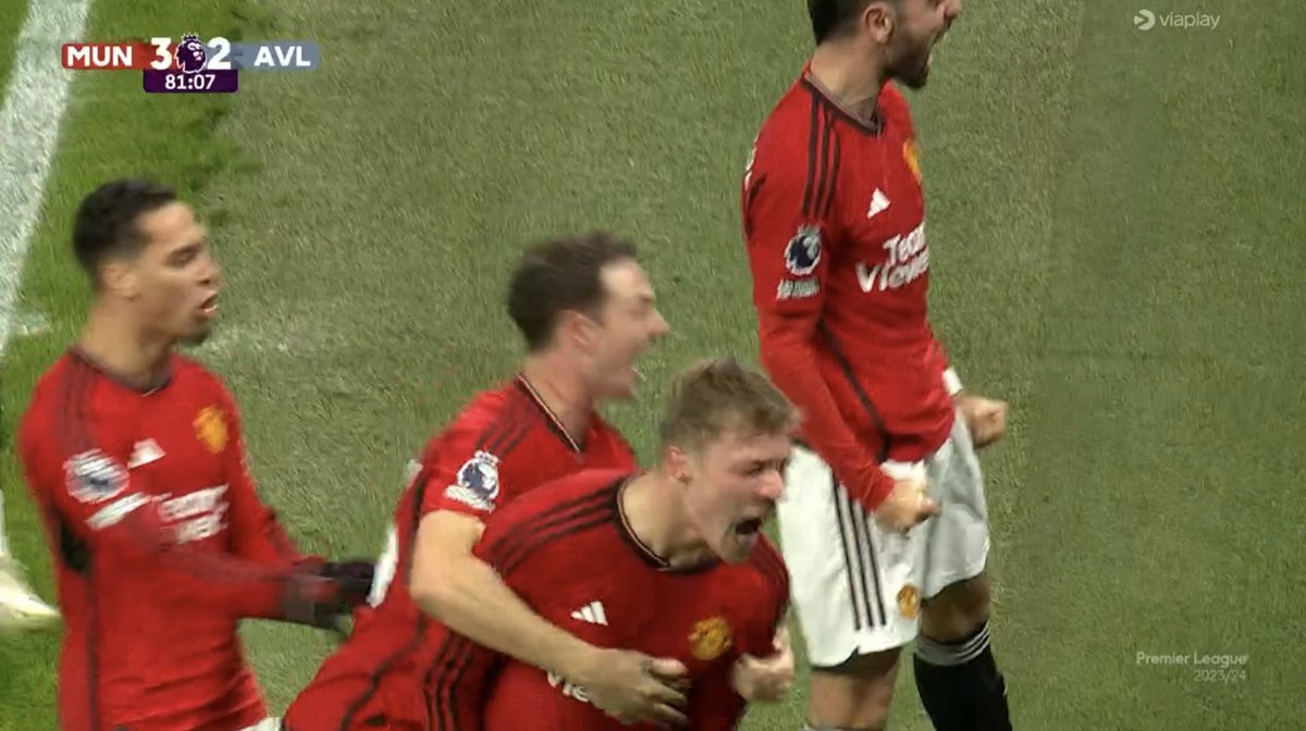 rice677's tweet photo. RT @FabrizioRomano: 🔴🇩🇰 First Premier League goal for Rasmus Højlund on Boxing Day! https://t.co/nmvZv1C7Oc