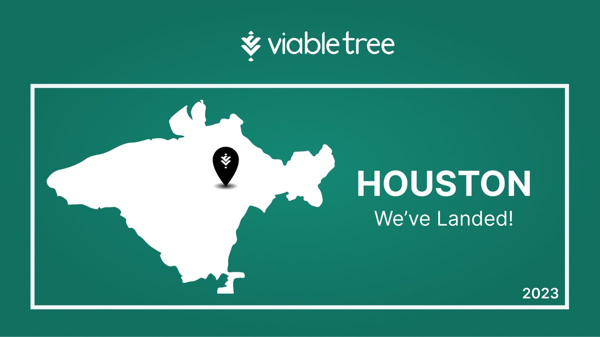 Viabletree's tweet photo. Kicking off December with a bang! 🚀 We’ve landed in ����Houson Texas! Stay tuned for more exciting updates from our side! #NewBeginnings #Viabletree #NowinHouston https://t.co/eLpQ1jpfqD