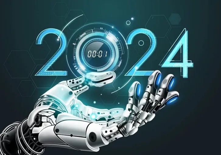 5 Things to Look Out for in 2024 in the World of Artificial Intelligence:

→ AI in business: Boosting productivity and innovation
→ AI in education: Personalizing learning experiences
→ Ethics and responsible AI: Addressing concerns
→ Climate change and AI: A dynamic