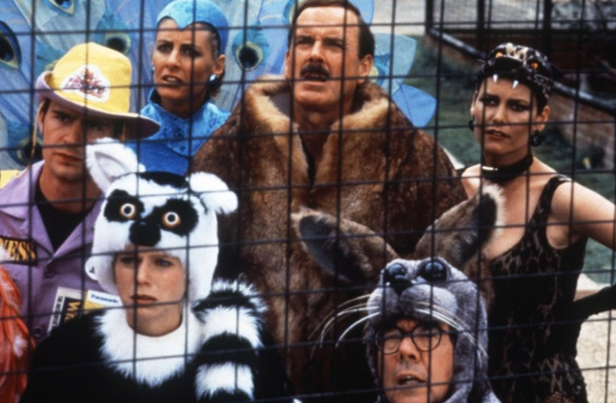 FilmsQuirky's tweet photo. Dec 27: Zoo 🦒🦓🦁
#Bales2023FilmChallenge #FilmX 📽️ 🎬
@bales1181
#FierceCreatures (1997)
Zookeepers struggle to deal with the policies of changing directors.
#JohnCleese #JamieLeeCurtis #KevinKline
#MichaelPalin #RonnieCorbett #CareyLowell
[3/3] https://t.co/QUTirjMkGM