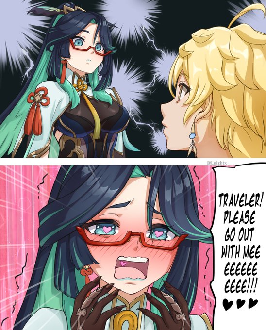 Cloud Retainer meets Traveler as Xianyun