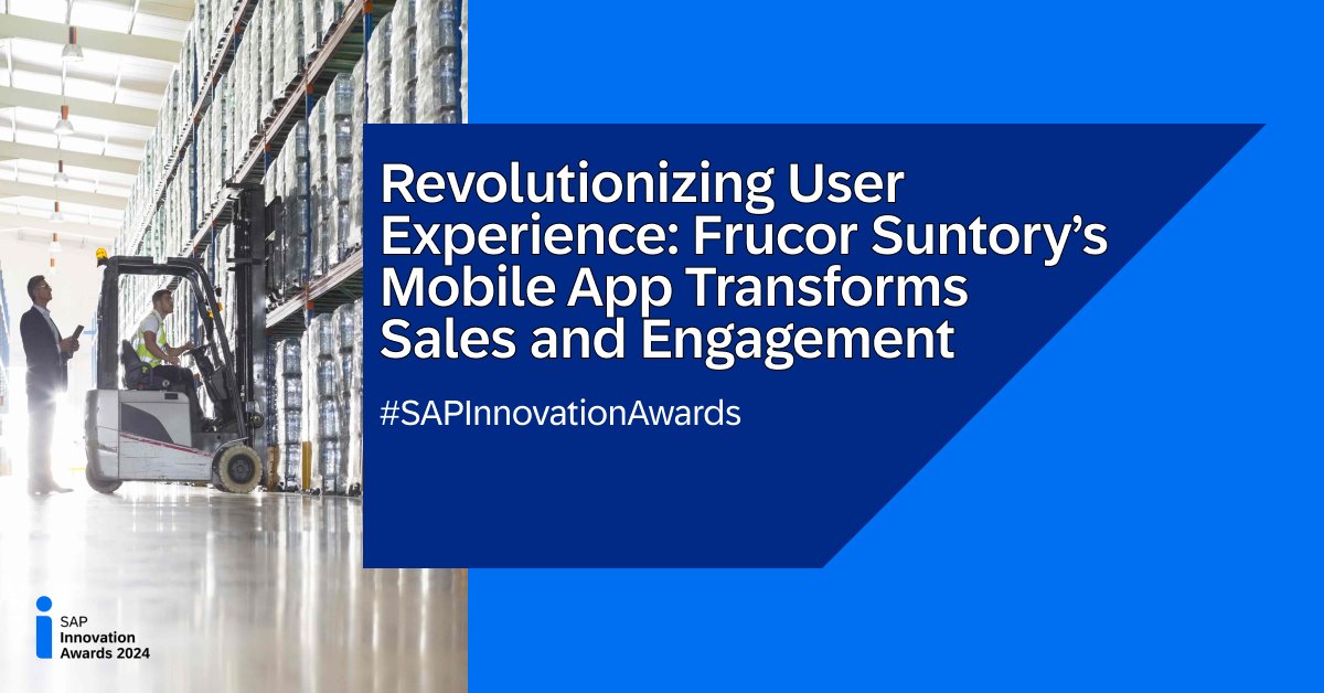 Frucor Suntory is a #SAPInnovationAwards finalist! ✨ Overcoming tech obstacles, they embraced innovation with their MySH app, boosting sales by 13% and revenue by 3%. Learn more: imsap.co/6015RwYVJ