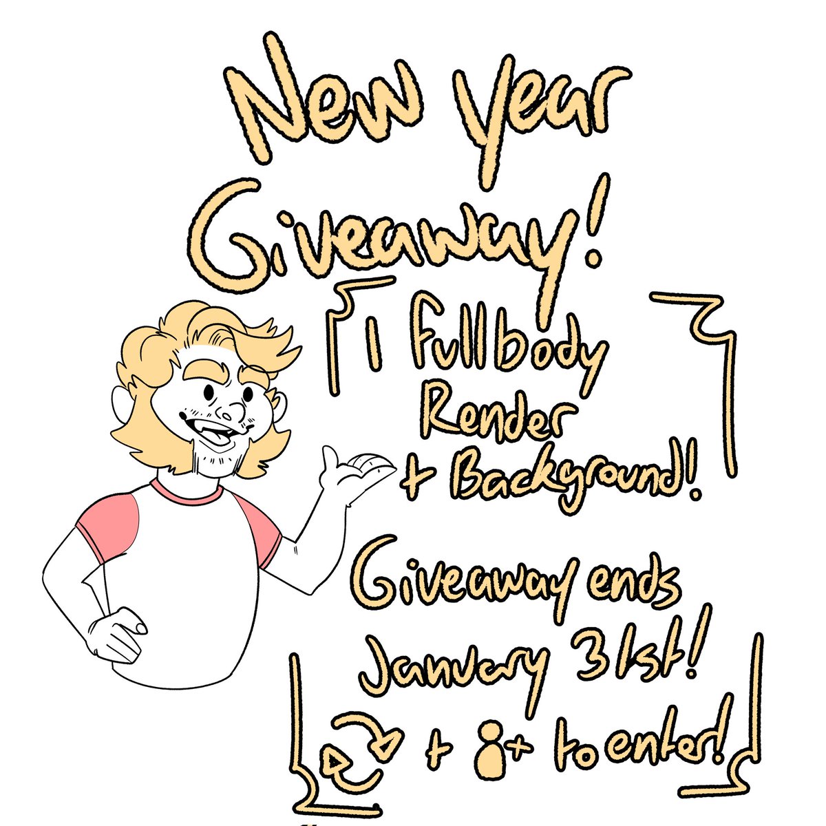 Since I just reached 2k followers today, I wanna say thank you and do a giveaway!

A full render character and background!

You need some dnd art? 
Some character splash art?
Or cover art?

Retweet ♻️ and follow 👤+ to enter!

Ends January 31st!