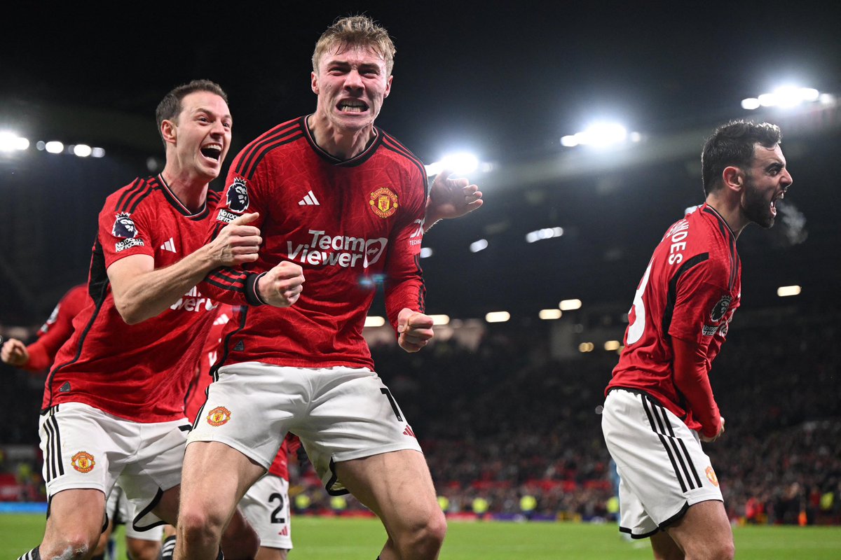 🔴🇩🇰 First Premier League goal for Rasmus Højlund on Boxing Day!