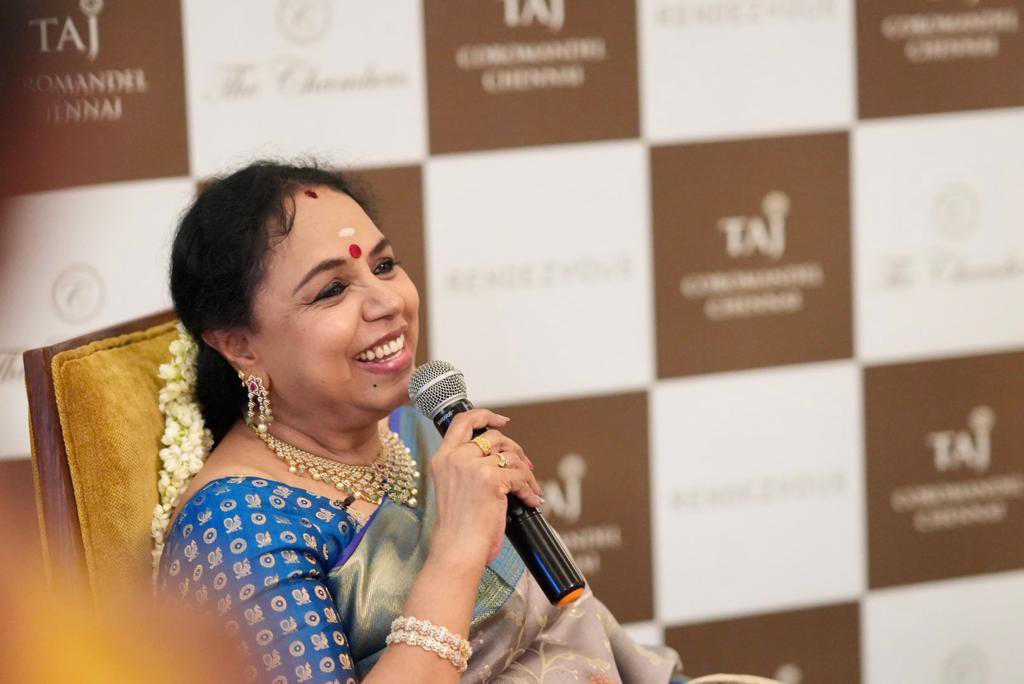 Was invited by The Taj Coromandel Coromandel Hotel @ Chennai for a chat session during the inaugural of their first venture into the Marghazhi space - short & beautiful evening interacting with Subhasree T & a select group of audience. #marghazhiflavours #marghazhi #simplysudha