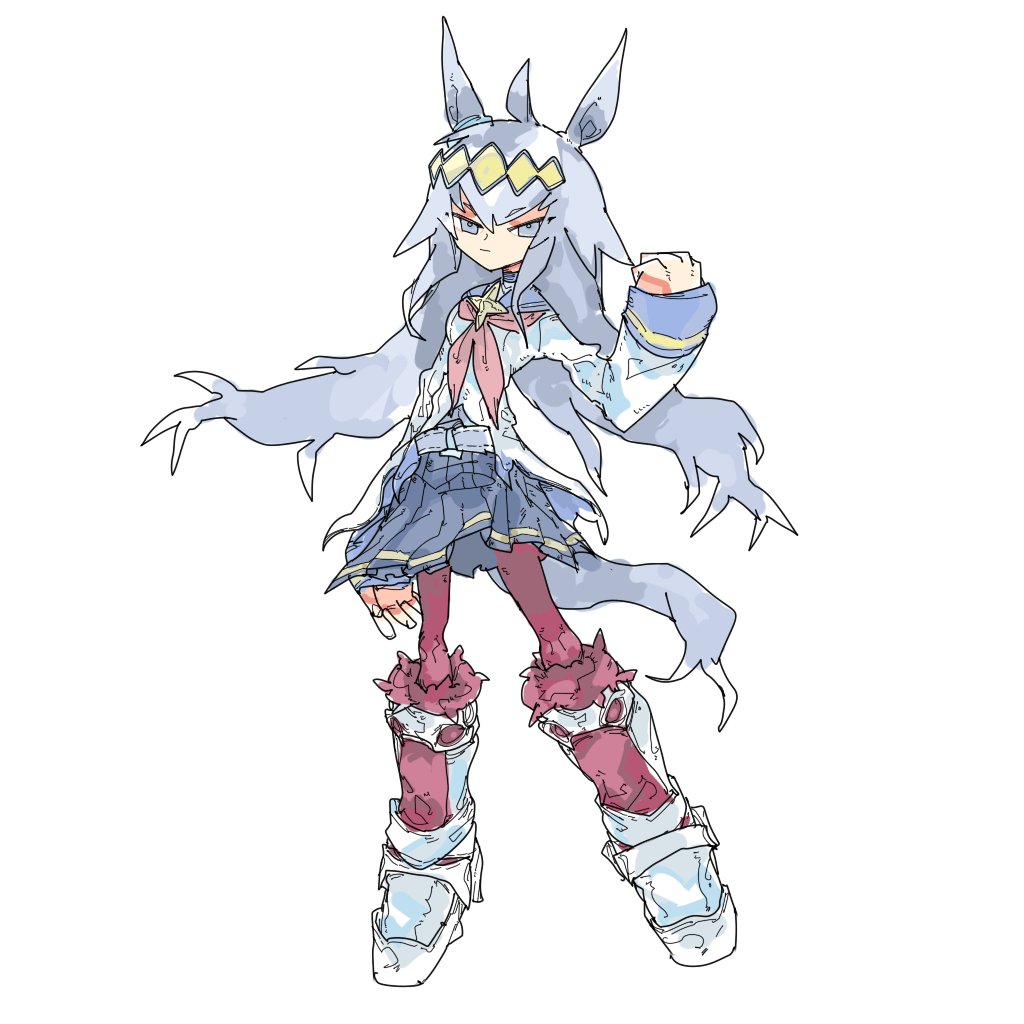 オグリキャップ(ウマ娘) 「!」|ちぐ齒莖ダサわやかのイラスト