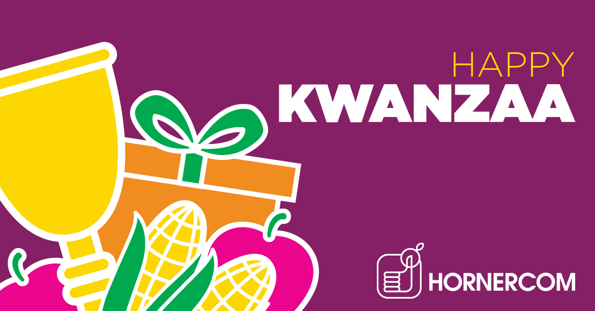 Hornercom's tweet image. Today is the first day of Kwanzaa! Wishing a bright and joyous week to all who celebrate.