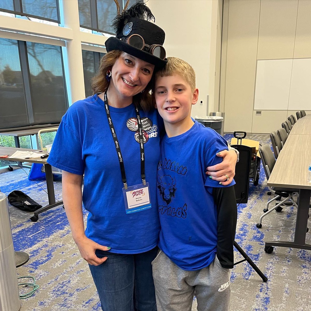 MarisaSolomon47's tweet photo. Little late posting, but thank you @AllenRobotics for hosting an exciting @firstlegoleague #MASTERPIECE qualifier here in North Texas. We loved getting to learn about the “big robots” as well. 🤖 🎉 https://t.co/K8lzzp8FRx