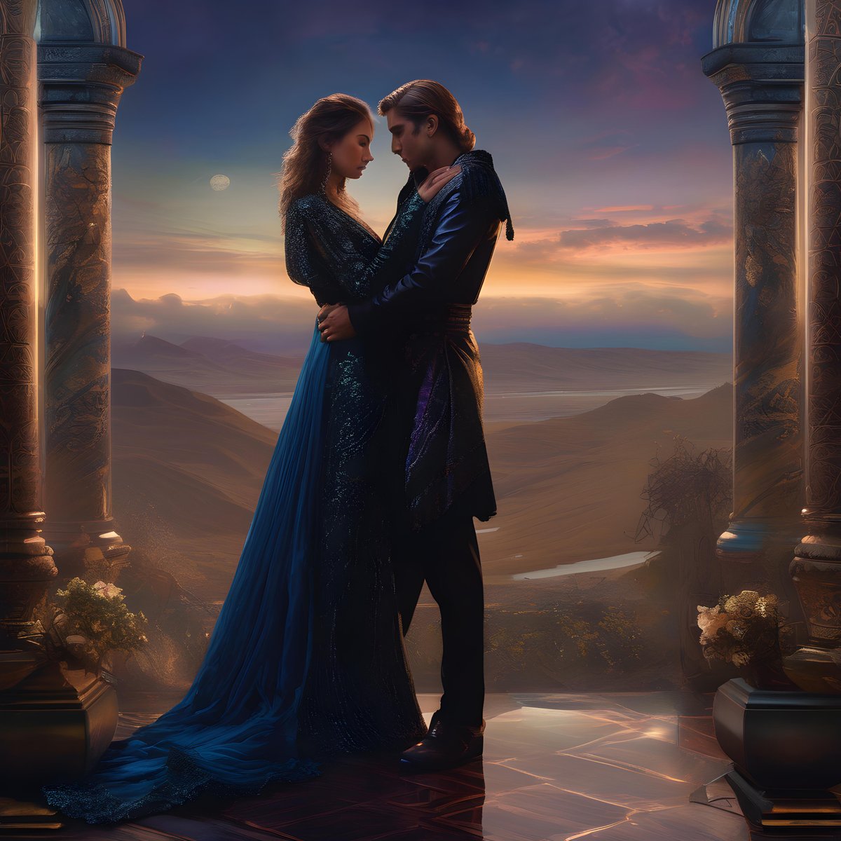 zero2zedGaming's tweet photo. Sunset Embrace #love #embrace #sunset #lovers #sunsetembrace #aiart #aigenerated #digitalart #artificialintelligence #aiartcommunity #aiartworks #art #artworks #machinelearning #generativeai #generativeart https://t.co/YC4PY8ubjg
