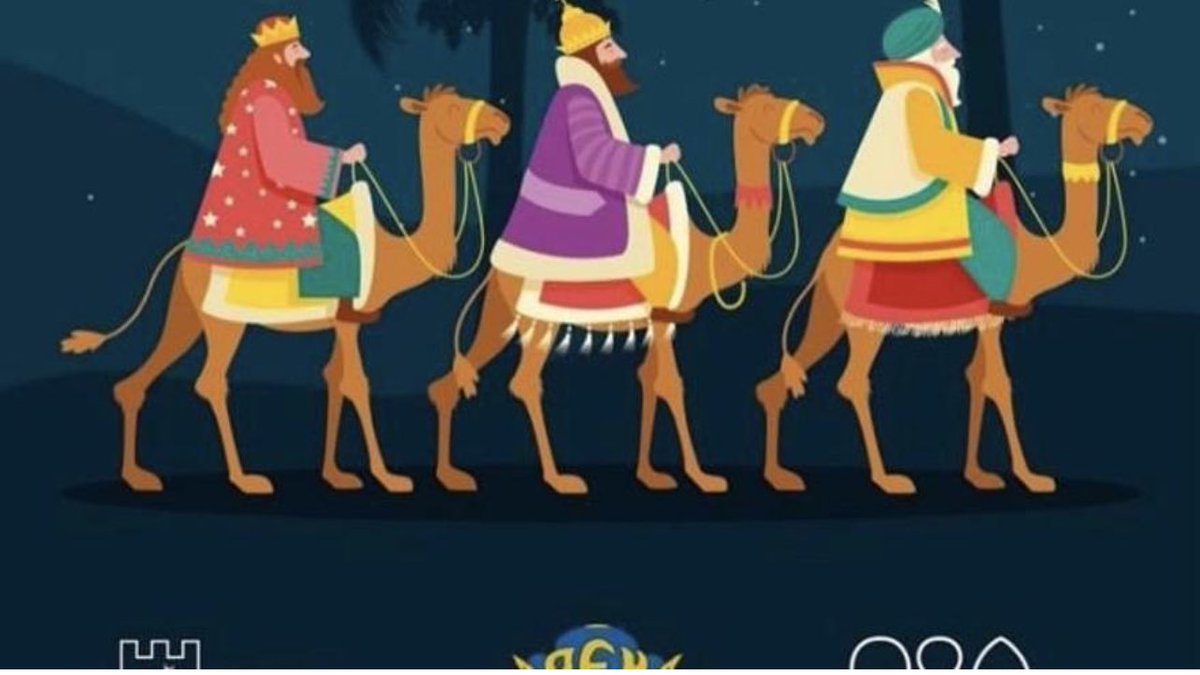 🐫¡Enhorabuena al ayuntamiento de Cáceres por su innovadora versión de la cabalgata de Reyes! 

➖Eliminando del anuncio de la cabalgata a Baltasar, se abre un nuevo camino al olvido y exclusión. Quizá se les 'olvidó' que somos un país de diversidad y tradiciones. O quizá, los