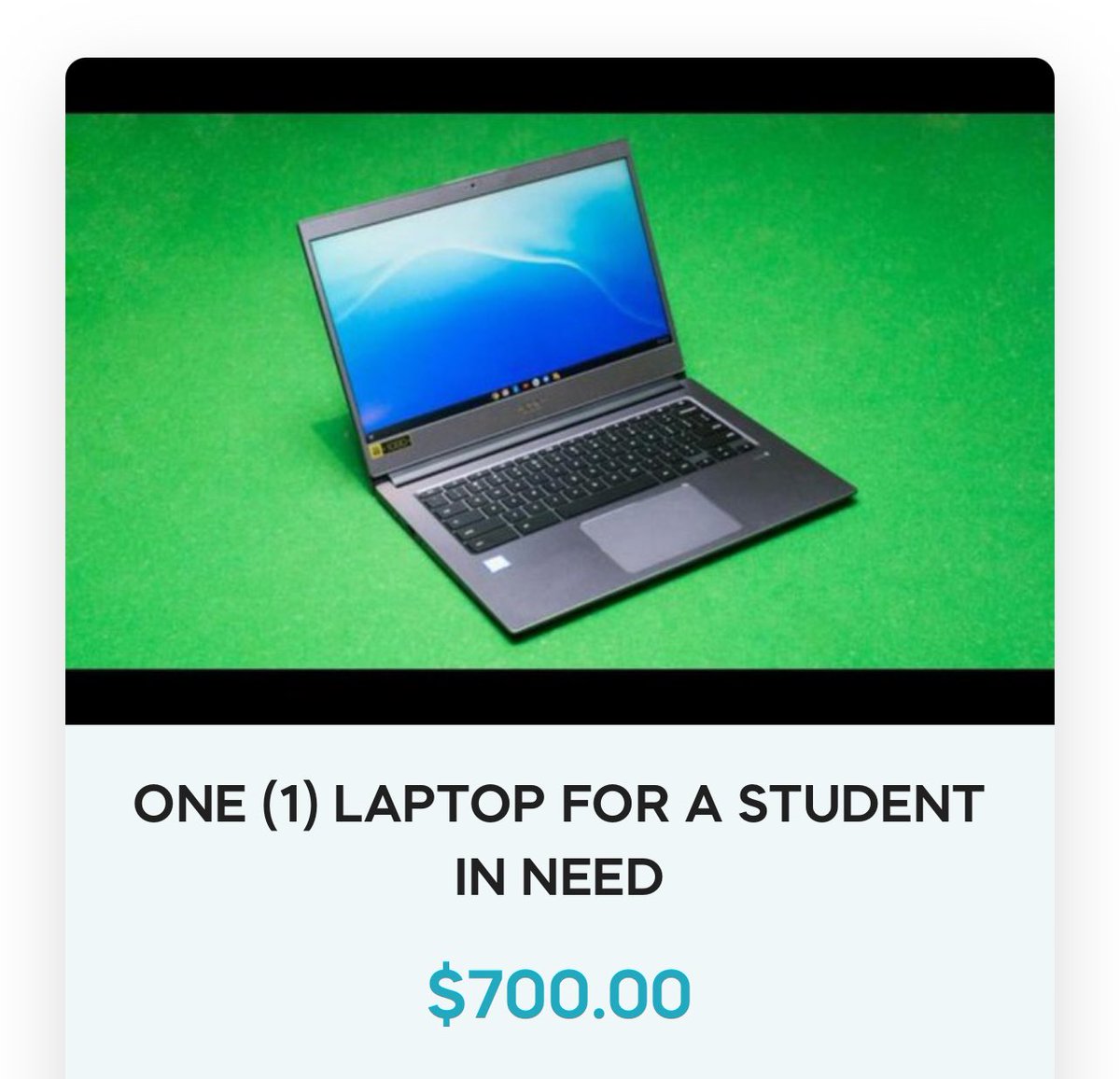 If you’re looking to make a tax-deductible donation before the year ends, a $700 donation to our #31DaysOfGenerosity fundraiser would provide a student in need with a new laptop computer. Donate today and support a great cause klf.rallyup.com/31daysofgenero…
